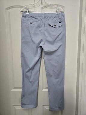Chubbies Women's Light Blue Stretch Cotton Pants